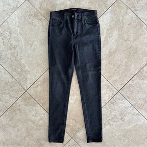 Women’s Joe’s Jeans high-rise skinny ankle black size 28
